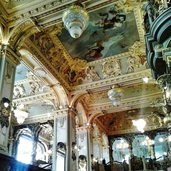 Frescoes, interior design, New York Café, Café, Budapest, Hungary, hotel, travel, photography, TS76