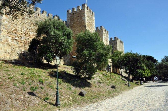 Sao Jorge Castle, castle, Lisbon, Portugal, travel, photography