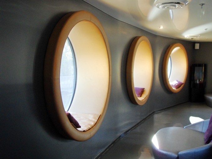 hublots, relaxing spaces, Bota Bota, Spa, Bota Bota Spa-sur-l'eau, Montreal, Quebec, Canada, wellness, spa travel, travel, photography, TS76