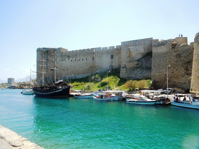 Fort, Cyprus, boats, island, travel, photography
