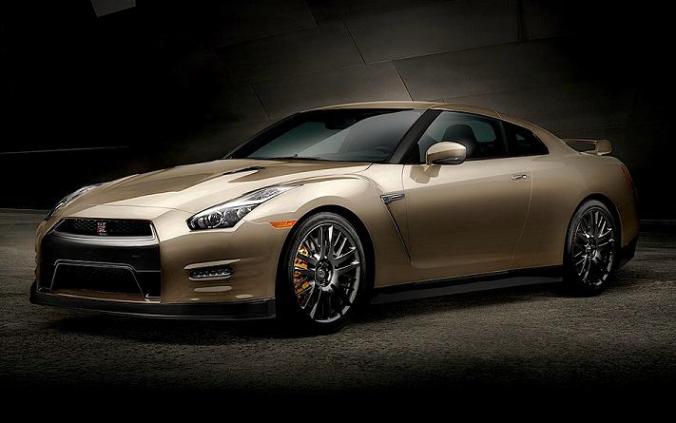 Nissan, 2016 Nissan GT-R, GT-R 45th Anniversary Gold Edition, sports car, car, vehicle, Nissan GT-R