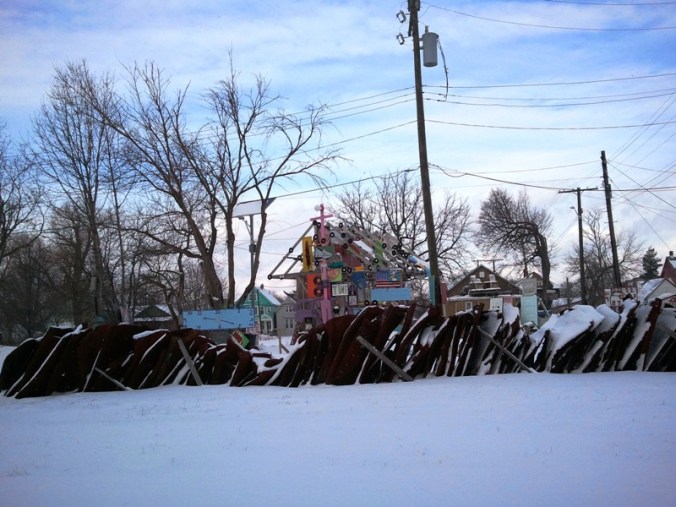 Heidelberg Project, art, outdoor art, Detroit, Michigan USA, TS76, photography