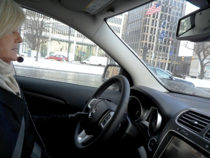Van, deluxe van, interior, Detroit, Michigan, Show Me Detroit tour, tour, travel, photography, TS76