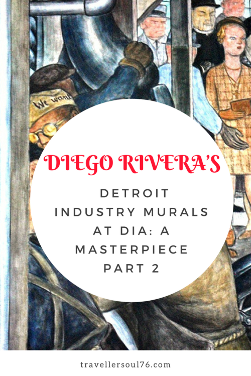 The Detroit Industry Murals found at the DIA tell the story of the daily lives of automobile factory workers and the people who employed them. Diego Rivera magnificently captured details and left behind a gem that is now timeless and a true work of art.