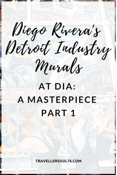 Come admire Diego Rivera's masterpiece at Detroit Institute of Arts, the Detroit Industry Murals Part 1. #art #mural #DiegoRivera #Detroit #Museum