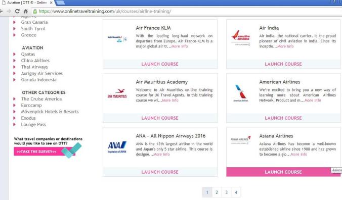 OTT, Online Travel Training, travel, tourism, marketing, study