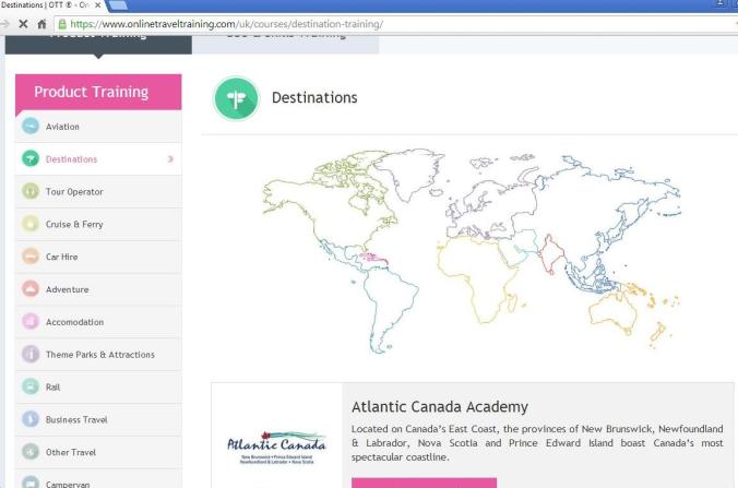 OTT, Online Travel Training, travel, tourism, marketing, study