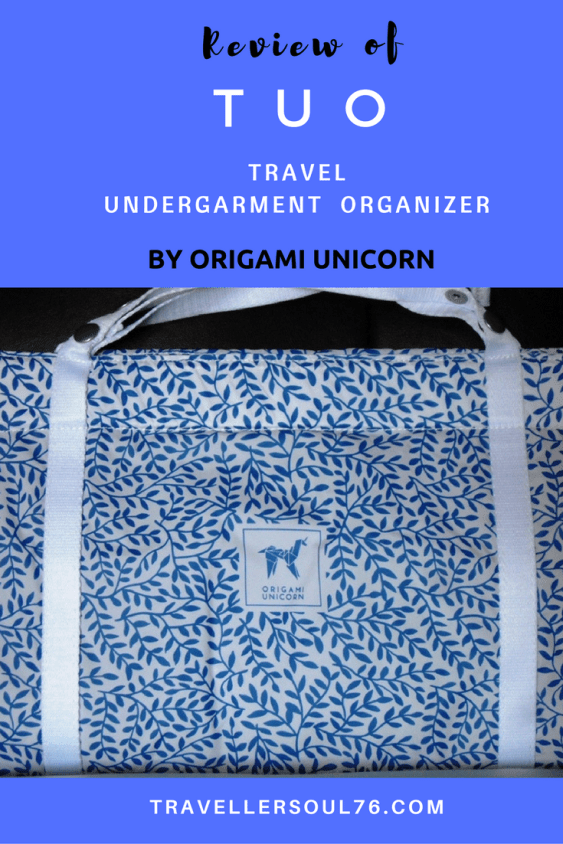 A place for everything and everything in its place. This stylish and practical Travel Undergarment Organizer by Origami Unicorn will come handy whenever you travel!
