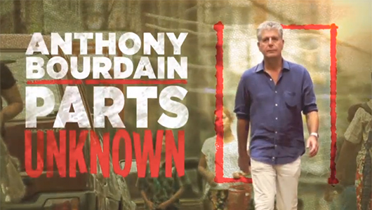 Anthony Bourdain, Parts Unknown, screen shot, travel, foodie