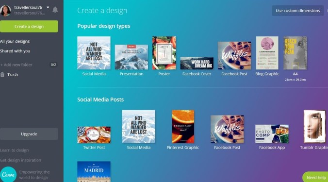 Canva, photo editing online tool, photography, TS76