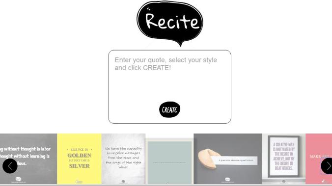 ReciteThis, quote maker, online quote maker, photography, writing, TS76