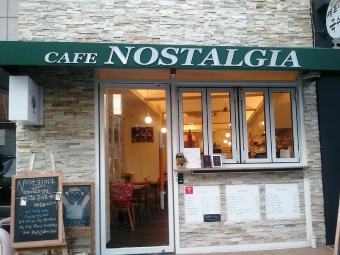Café Nostalgia in Seoul, South Korea