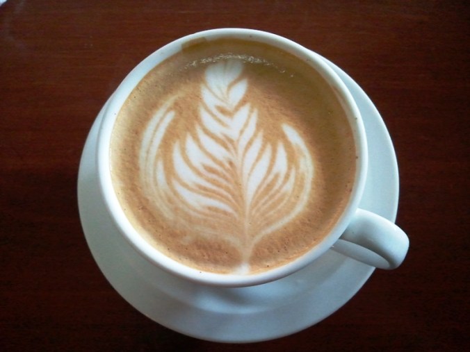 Cappuccino at Viva Café in San Salvador, El Salvador