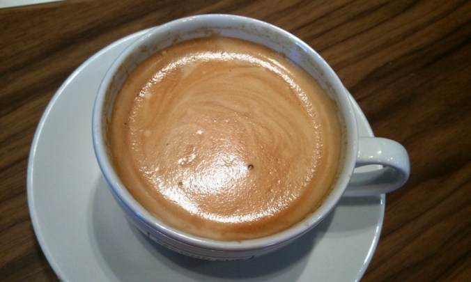 Second Cup Flat White Coffee