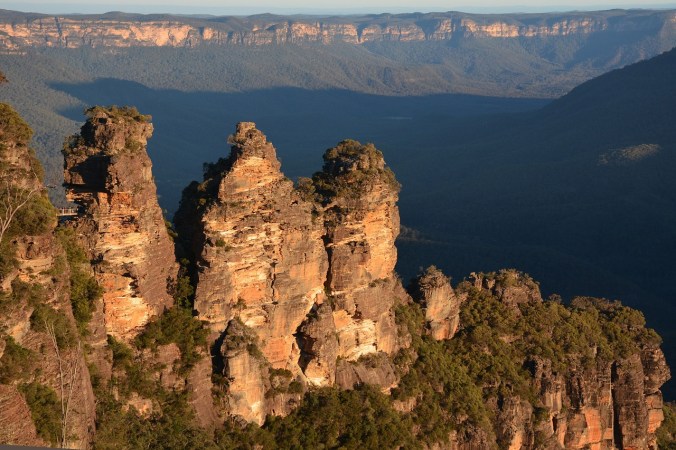 Spectacular Blue Mountains in New South Wales, Australia.