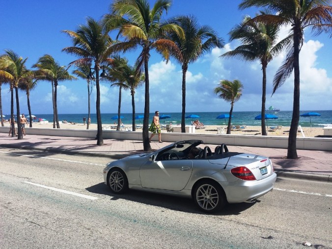 Go for a walk, run or ride in South Beach, Florida where locals and foreigners flock to.