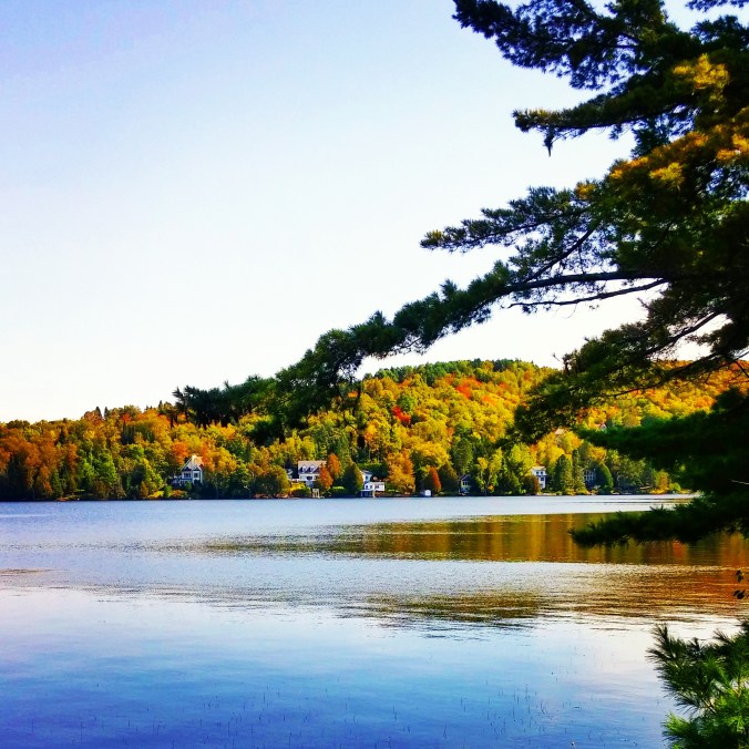 Lac Supérieur in St-Faustin-Lac Carré, Laurentides, Laurentians, Quebec, Canada