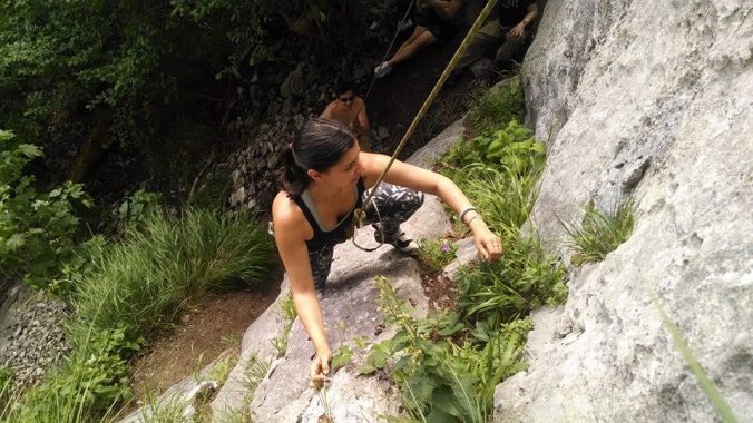 Rock climbing. Laura Vaisman, author of Spiritual Nomad book. #travel #photography #travelphotography