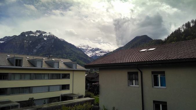View of Swiss Alps in Interlaken. Laura Vaisman, author of Spiritual Nomad book. #travel #photography #travelphotography
