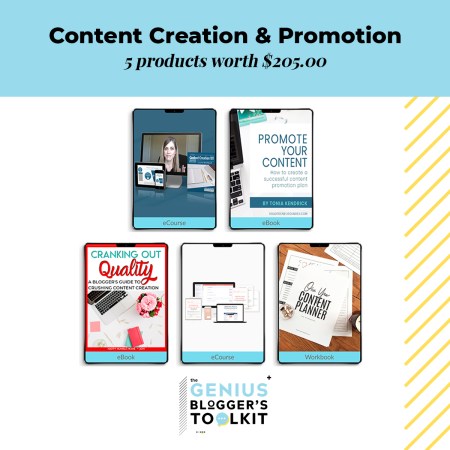 Want to learn more about Content Creation & Promotion? Here are some excellent resources found only in the 