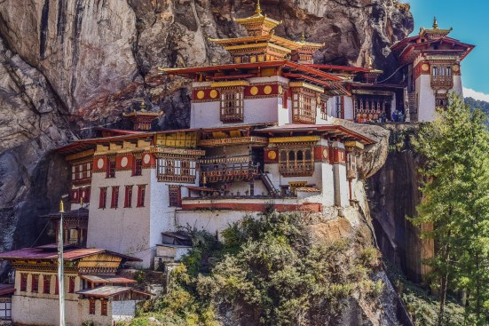 Tiger's Nest Monastery in Bhutan is a sight to behold. #travel #photography #travelblog